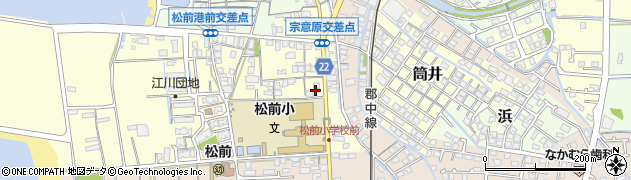 愛媛県伊予郡松前町筒井1161周辺の地図