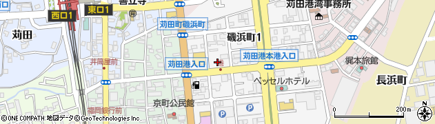 セブンイレブン苅田磯浜町店周辺の地図