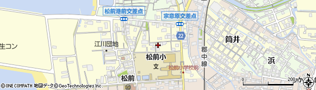愛媛県伊予郡松前町筒井1158周辺の地図