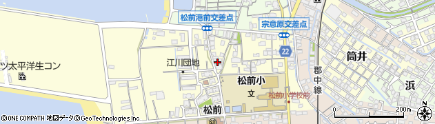 愛媛県伊予郡松前町筒井1235周辺の地図