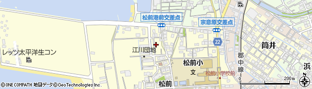 愛媛県伊予郡松前町筒井1264周辺の地図