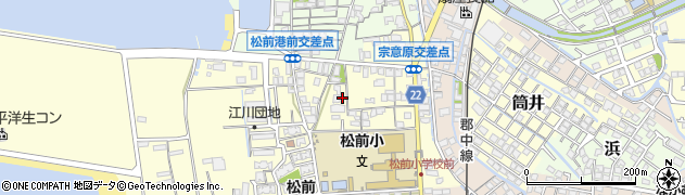 愛媛県伊予郡松前町筒井1228周辺の地図
