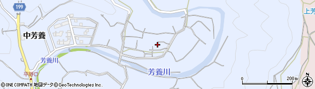和歌山県田辺市中芳養2373周辺の地図