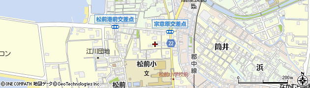 愛媛県伊予郡松前町筒井1148周辺の地図