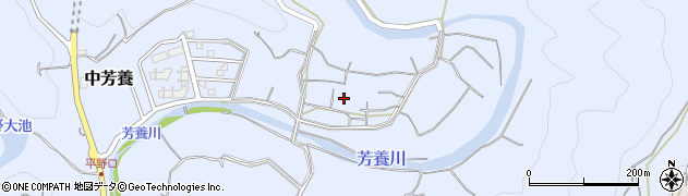 和歌山県田辺市中芳養2388周辺の地図