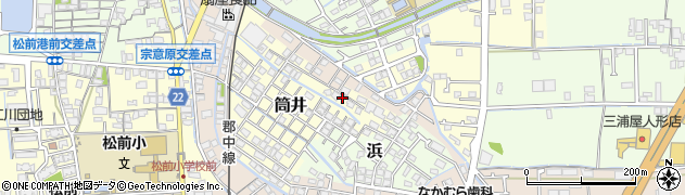 愛媛県伊予郡松前町筒井1059周辺の地図