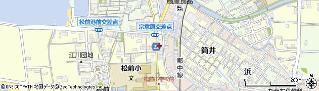 愛媛県伊予郡松前町筒井1139周辺の地図