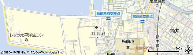 愛媛県伊予郡松前町筒井1263周辺の地図