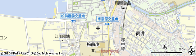 愛媛県伊予郡松前町筒井1153周辺の地図