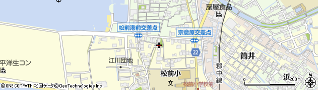 愛媛県伊予郡松前町筒井1123周辺の地図