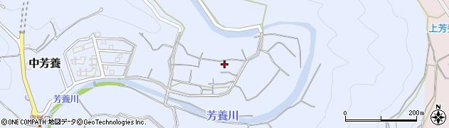 和歌山県田辺市中芳養2303周辺の地図