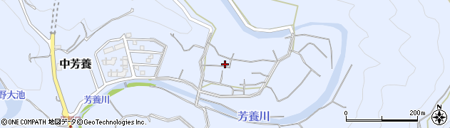 和歌山県田辺市中芳養2395周辺の地図