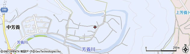 和歌山県田辺市中芳養2313周辺の地図