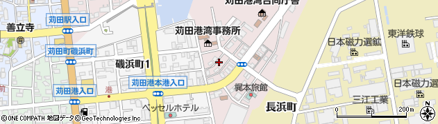 福岡県苅田町（京都郡）港町周辺の地図