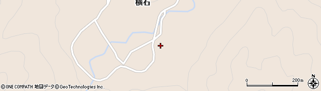 徳島県那賀町（那賀郡）横石（長野）周辺の地図