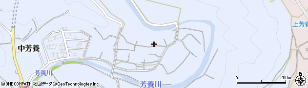 和歌山県田辺市中芳養2304周辺の地図