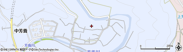 和歌山県田辺市中芳養2302周辺の地図