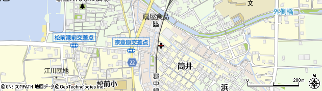愛媛県伊予郡松前町筒井1070周辺の地図