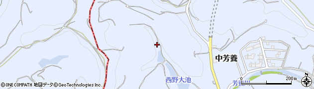 和歌山県田辺市中芳養2096周辺の地図