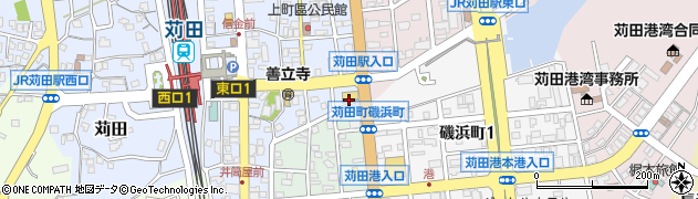 ゲオ　苅田店周辺の地図