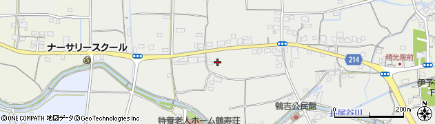 八倉松前線周辺の地図