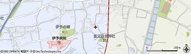 愛媛県伊予市八倉944周辺の地図