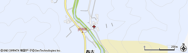福岡県北九州市小倉南区春吉296周辺の地図