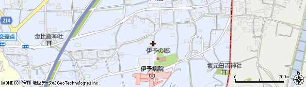 愛媛県伊予市八倉776周辺の地図
