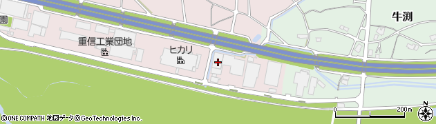四国医療サービス株式会社　愛媛工場周辺の地図