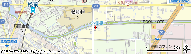 愛媛県伊予郡松前町筒井1016周辺の地図