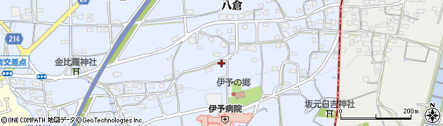 愛媛県伊予市八倉780周辺の地図