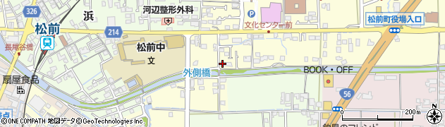 愛媛県伊予郡松前町筒井970周辺の地図