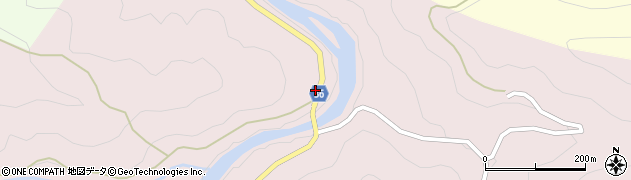 徳島県那賀郡那賀町深森南川原周辺の地図