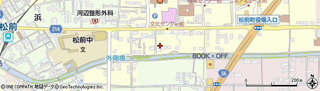 愛媛県伊予郡松前町筒井981周辺の地図