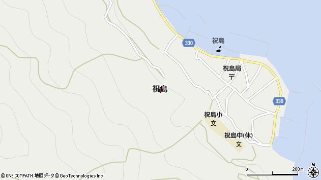 〒742-1401 山口県熊毛郡上関町祝島の地図