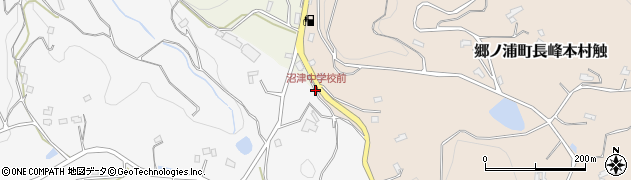 沼津中学校前周辺の地図