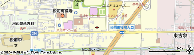 愛媛県伊予郡松前町筒井722周辺の地図