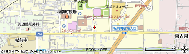 愛媛県伊予郡松前町筒井725周辺の地図
