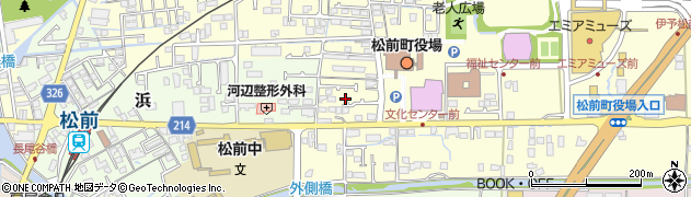 愛媛県伊予郡松前町筒井617周辺の地図