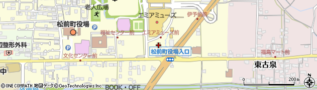 ジーナシスエミフル松前店周辺の地図