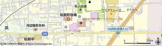 松前町総合福祉センター周辺の地図