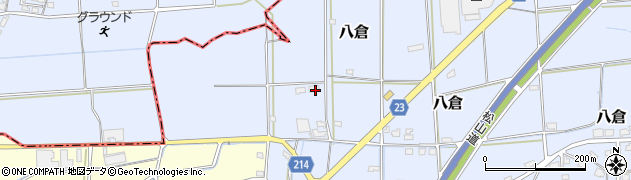愛媛県伊予市八倉510周辺の地図