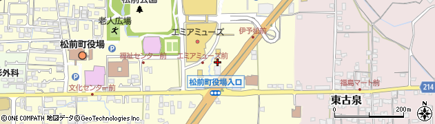 愛媛県伊予郡松前町筒井793周辺の地図