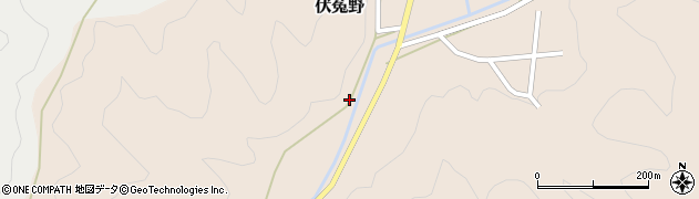 和歌山県田辺市伏菟野31周辺の地図