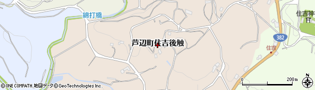 長崎県壱岐市芦辺町住吉後触周辺の地図