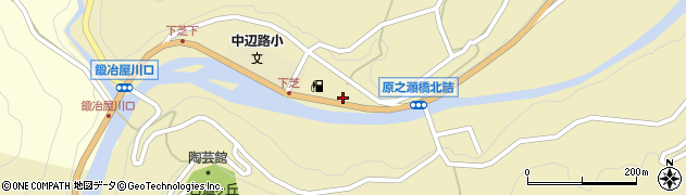 和歌山県田辺市中辺路町栗栖川68周辺の地図