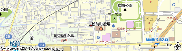愛媛県伊予郡松前町筒井610周辺の地図