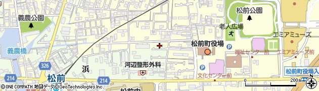 愛媛県伊予郡松前町筒井555周辺の地図