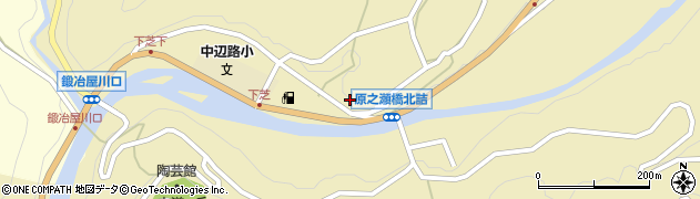 和歌山県田辺市中辺路町栗栖川247周辺の地図