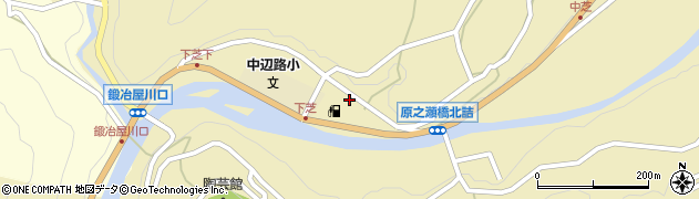 和歌山県田辺市中辺路町栗栖川73周辺の地図